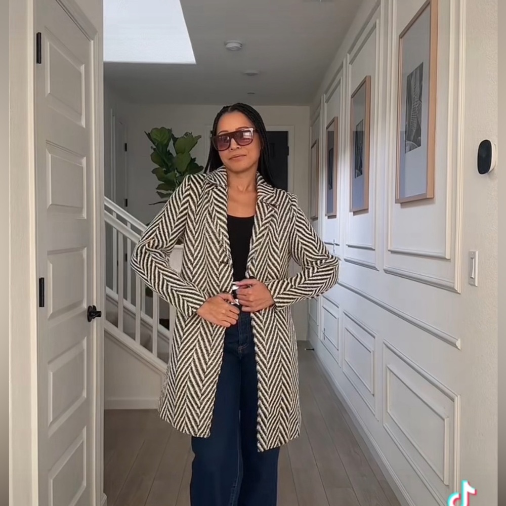 Chevron Coat